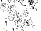 34910-45113 (34910-45114) CABLE, SPEEDOMETER til Suzuki