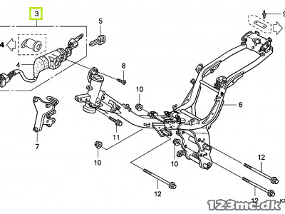 35010-KTM-D20 KEY SET