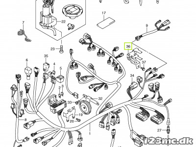 36619-15H00 GUIDE,WIRING HARNESS