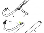 371-14713-00-00 NUT,MUFFLER JOINT til Yamaha
