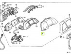 37102-ML7-008 LENS, SPEEDOMETER til Honda