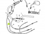 3CF-26312-00-00 CABLE,THROTTLE 2 til Yamaha
