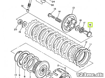 3LD-1637A-00 (3LD-1637A-01) ROD PUSH ASSY