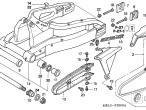 40510-MEL-000 CASE A, DRIVE CHAIN til Honda CBR 1000
