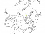 41100-15H07-YAP FRAME (BLACK) til Suzuki GSX 1300 R Hayabusa