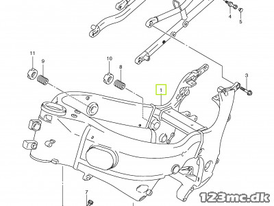 41100-15H07-YAP FRAME (BLACK)