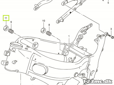 41922-33E30 NUT,CRANK CASE ADJUST BOLT