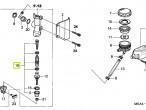 43520-MJ6-305 (43520-MJ6-315) PISTON SET,M/C. til Honda