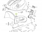 44191-16G00 SHIELD,FUEL TANK til Suzuki