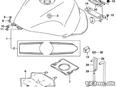 44574-35F00 STAY,FUEL TANK
