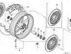 45120-MAE-000 DISK COMP., R. FR. BRAKE til Honda CBR 900 RR