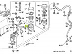 45512-MEL-006 HOSE, MASTER CYLINDER OIL til Honda CBR 1000