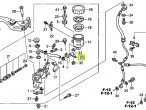 45550-MEL-006 STAY, FR. MASTER CYLINDER til Honda CBR 1000 RR Fireblade