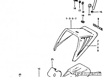 46210-44100 HANDLE, PILLION RIDER