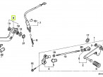 46500-MV9-930 PEDAL,RR BRAKE til Honda