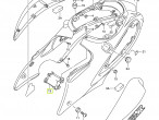 47411-15H00-YHF LID,FRAME COVER CTR til Suzuki GSX 1300 R Hayabusa