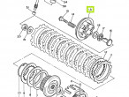 4BR-16351-00-00 PLATE, PRESSURE 1 til Yamaha XJ 600