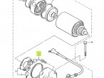 4H7-81812-01-00 (2JN-81818-50) BRUSH SUB-ASSY, STA til Yamaha