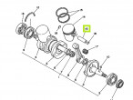 4L0-11633-00-00 PIN,PISTON til Yamaha YFS 200