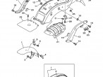 4TR-W2161-C1-P4 REAR FENDER COMP.  [UR DVM6] til Yamaha