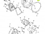 4XV-15461-00-00 GASKET, CRANKCASE til Yamaha