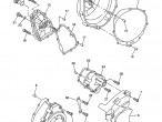 4XV-15461-00-00 GASKET, CRANKCASE til Yamaha