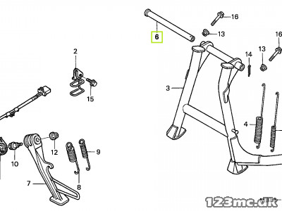 50526-MS9-000 PIPE,MAIN STAND P