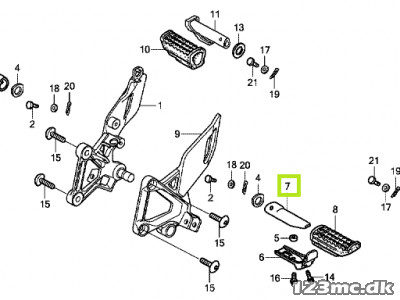 50643-KM3-000 BAR,L.MAIN STEP