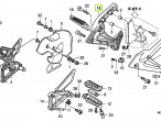 50750-MCW-D10	HOLDER R.,P.STEP til Honda VFR 800 F