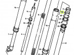 51152-08D00 BUSH, GUIDE til Suzuki