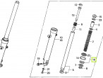 51490-KAZ-003 SEAL SET, FR. FORK til Honda
