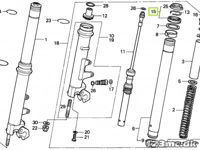 51490-MR7-305 SEAL SET, FR. FORK