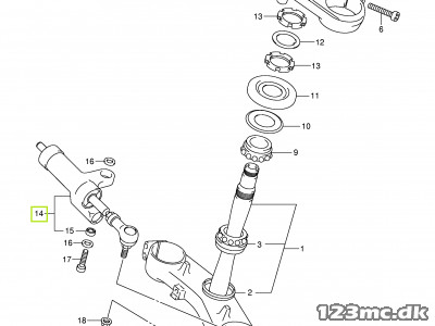 51750-15H00 DAMPER ASSY,STEERING