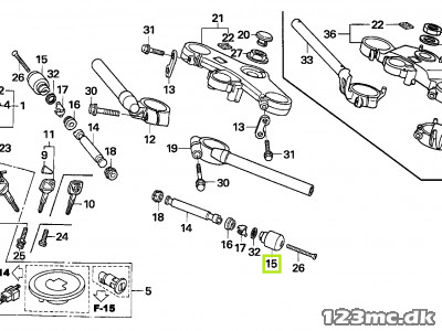 53105-MEE-940 WEIGHT, STEERING HANDLE