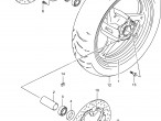 54711-15H00 AXLE,FR til Suzuki