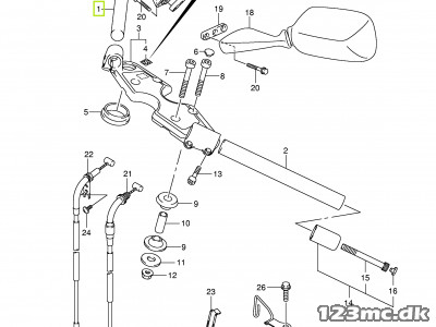 56111-15H00 HANDLEBAR,R