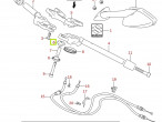 56240-01D00 CUSHION,UPR BRACKET til Suzuki