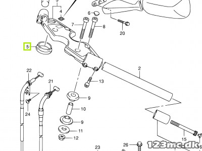 56247-24F00 CUSHION,HANDLE HOLDER