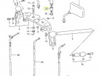 56700-31001 (56700-45400) CUSHION, REAR VIEW MIRR til Suzuki