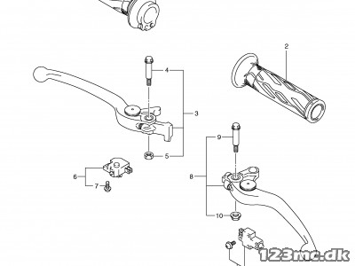 57110-21H01 GRIP,THROTTLE