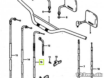 58300-14X03 (58300-14A20) CABLE ASSY,THRO