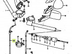 58300-17D00 (58300-17D01) CABLE,THROTTLE til Suzuki