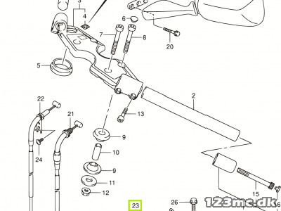 58623-24F10 GUIDE,CABLE