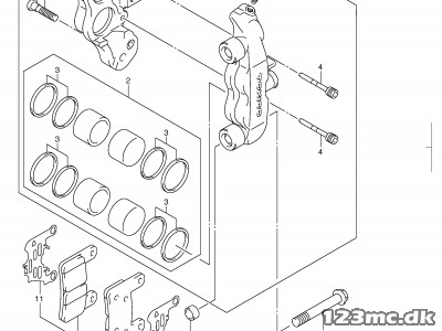 59300-41G30-999 CALIPER ASSY,FR,L