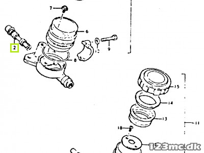 59600-33810 PISTON & CUP SET