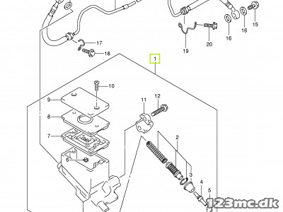 59800-24F10 CYLINDER ASSY,CLUTCH MASTER