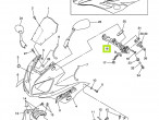 5LV-28356-00-00 STAY 1 til Yamaha FZS 1000 Fazer