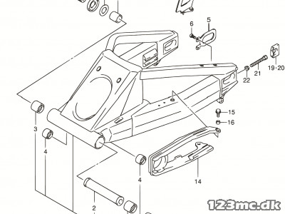 61251-17E20 SPACER,RR SWGARM PIVOT BEARING