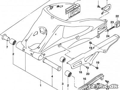 61445-40F00 ADJUSTER,CHAIN,R
