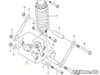 62600-24831 LEVER SET,RR CUSHION